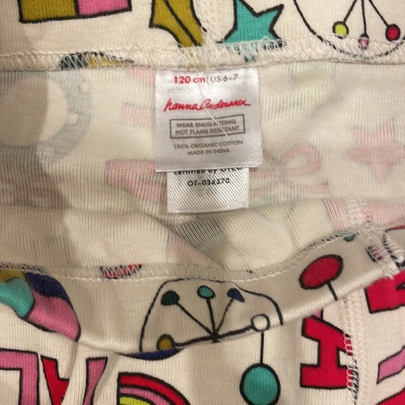 Hanna Andersson 6-7 Christmas pajamas - Picture 4 of 4